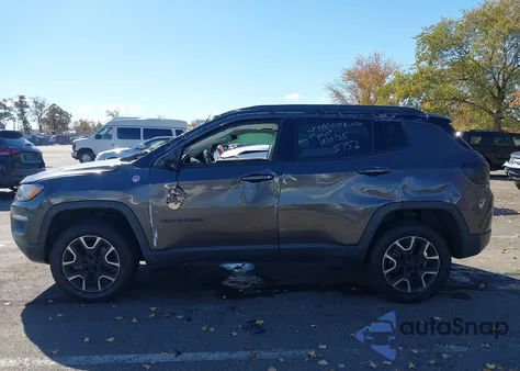 2020 Jeep Compass Trailhawk 4X4 from USA, damaged, VIN 3C4NJDDB2LT232757